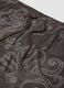 Braune Badeshorts mit Allover-Print_6