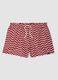 Red men&rsquo;s swim shorts with all-over print_0
