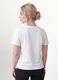 T-shirt branca em algod&atilde;o puro com gola redonda e estampado frontal, corte regular_3