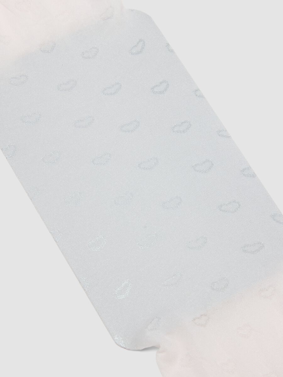 Girls' Pink Stretch Tights_1