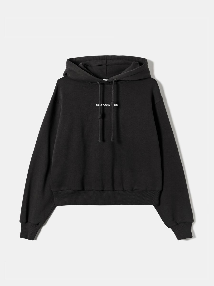 Oversized sweatshirt with hood and print_4