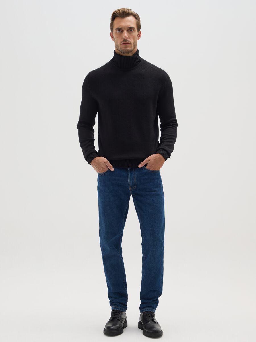 Black Turtle Neck Jumper_1