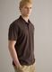 Brown pure cotton polo regular fit_2