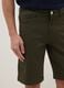 Gr&uuml;ne Bermuda-Shorts f&uuml;r Herren im Regular Fit_3