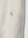 Beige pure linen dress with patch pockets, regular fit_5