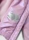 Casaco acolchoado roxo com capuz e fecho de correr, regular fit para menina beb&eacute;_2