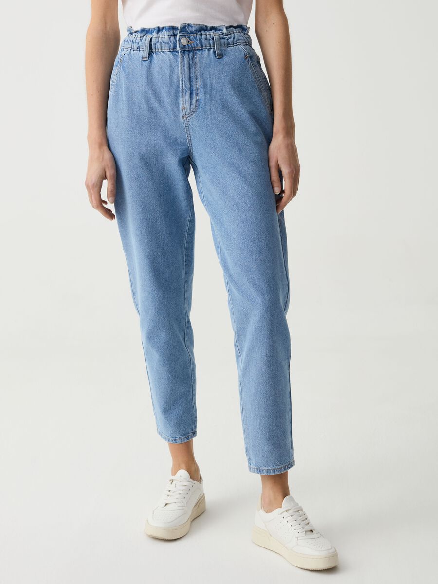 Cropped slouchy jeans_1