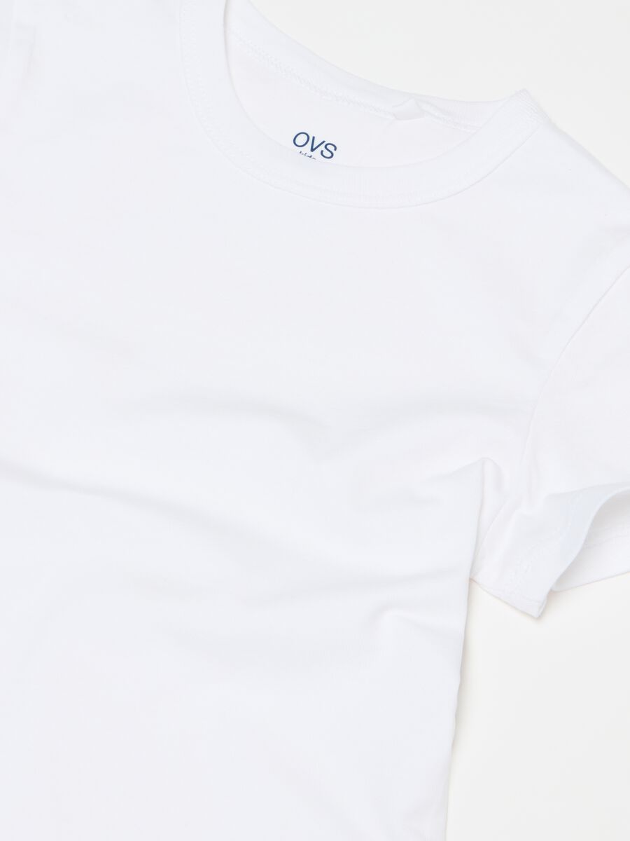 Camiseta Essential de algodón orgánico con cuello redondo_2