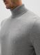 Camisola de gola alta cinzenta com corte regular_3