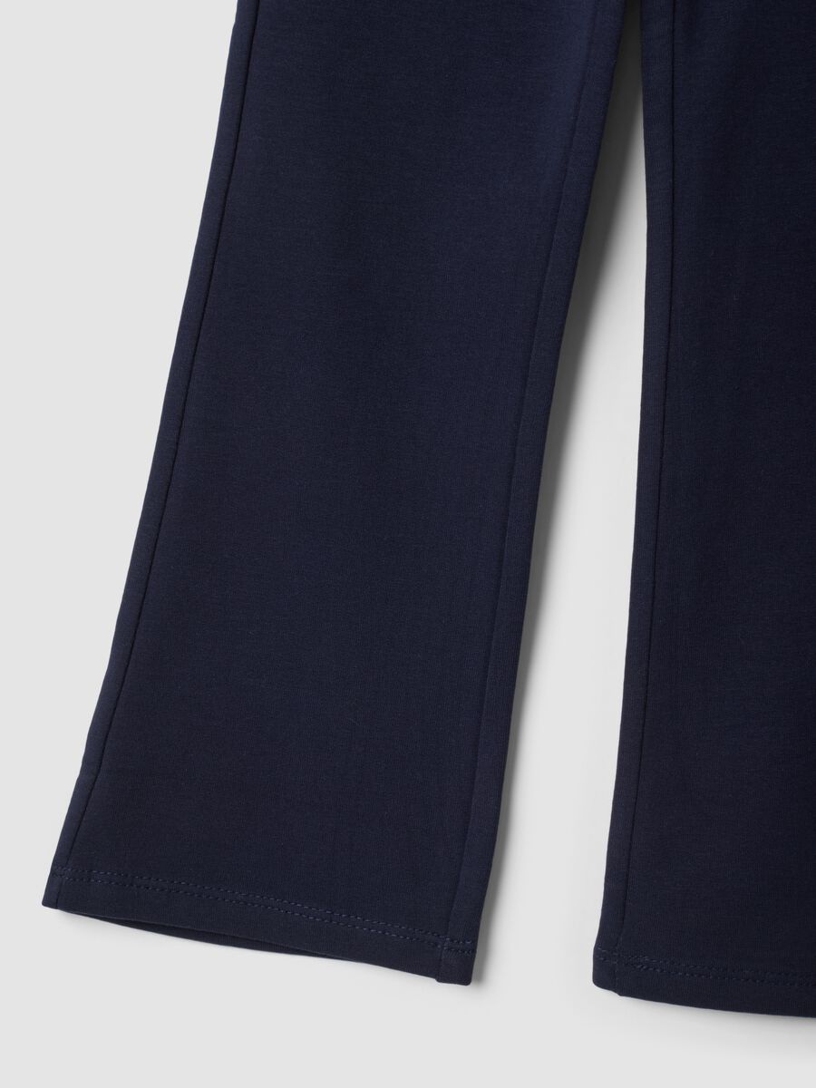 Blaue Leggings aus elastischer Bio-Baumwolle_3