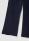 Blue stretch organic cotton leggings_3