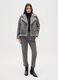 Heavy grey jacket with contrast collar in regular fit_1