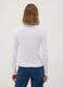 White pure cotton long-sleeve crew-neck T-shirt, regular fit_3