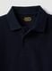 Blue regular-fit polo shirt in organic cotton piqu&eacute; for boys_5