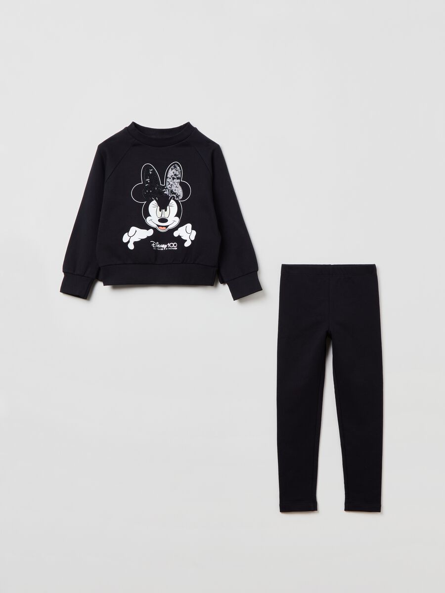 Jogging set with Minnie Mouse 100th Anniversary print_0