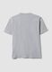Grey pure cotton crew-neck T-shirt, relaxed fit_6