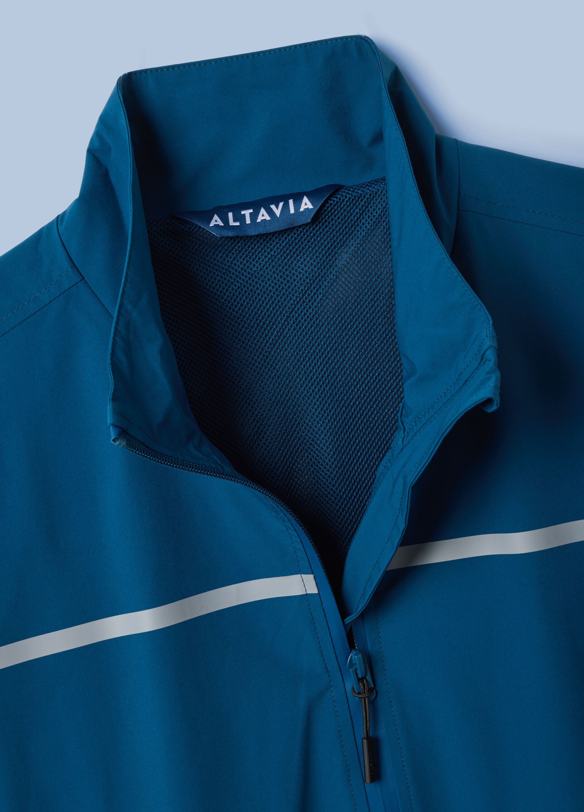 ALTAVIA SAILING blue windbreaker jacket with zip