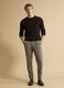 Brown pure cashmere jumper in a regular fit_1