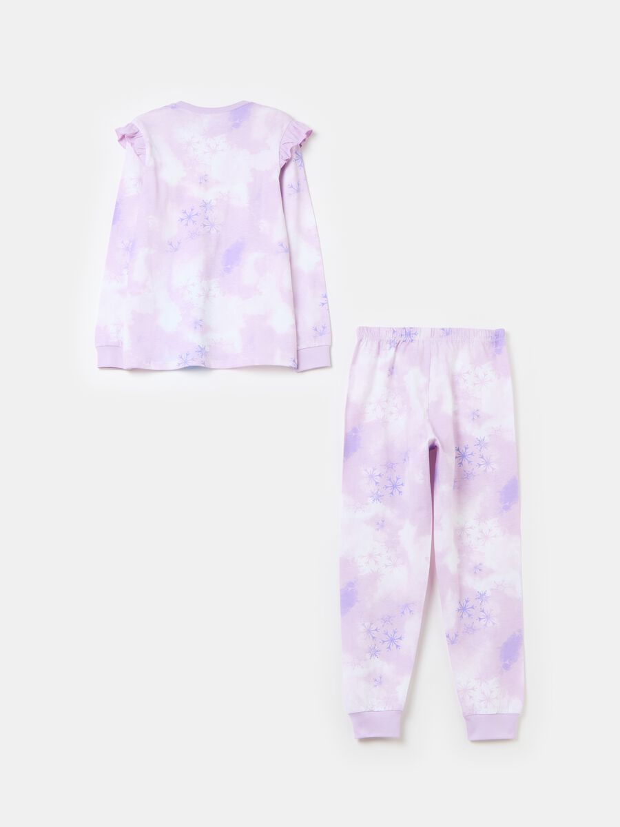 Pijama de algodón orgánico estampado Elsa_1