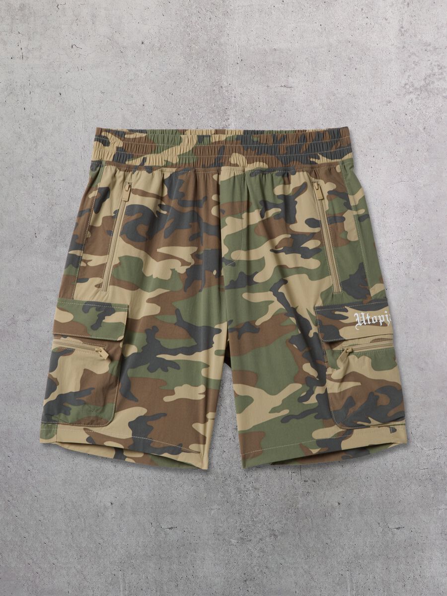 Kombat Active Camo Cargo Shorts_6
