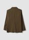 Green regular-fit viscose-blend blazer_6