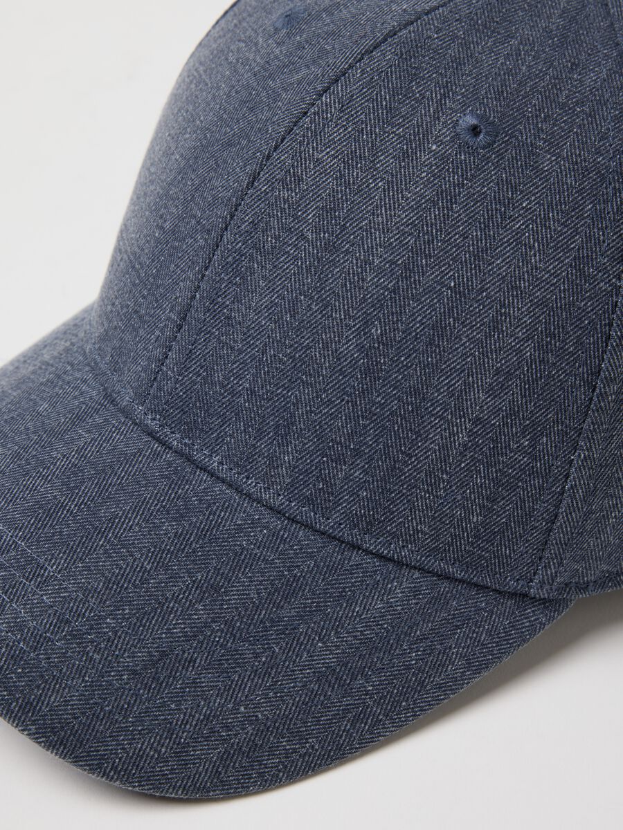 Baseballkappe aus reinem Baumwoll-Denim in regular Fit_2
