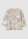 Multicolour regular fit pure cotton newborn sweater_0