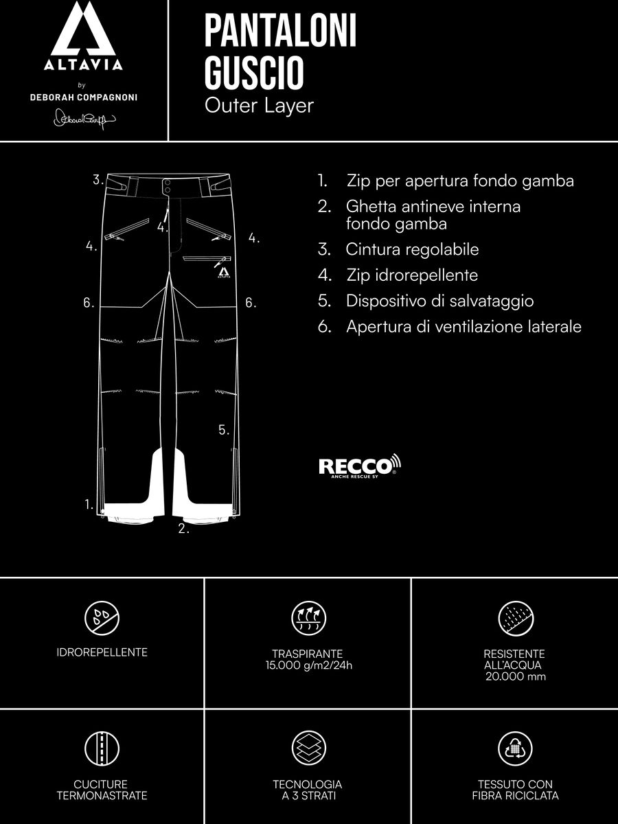 Altavia by Deborah Compagnoni ski shell trousers_2