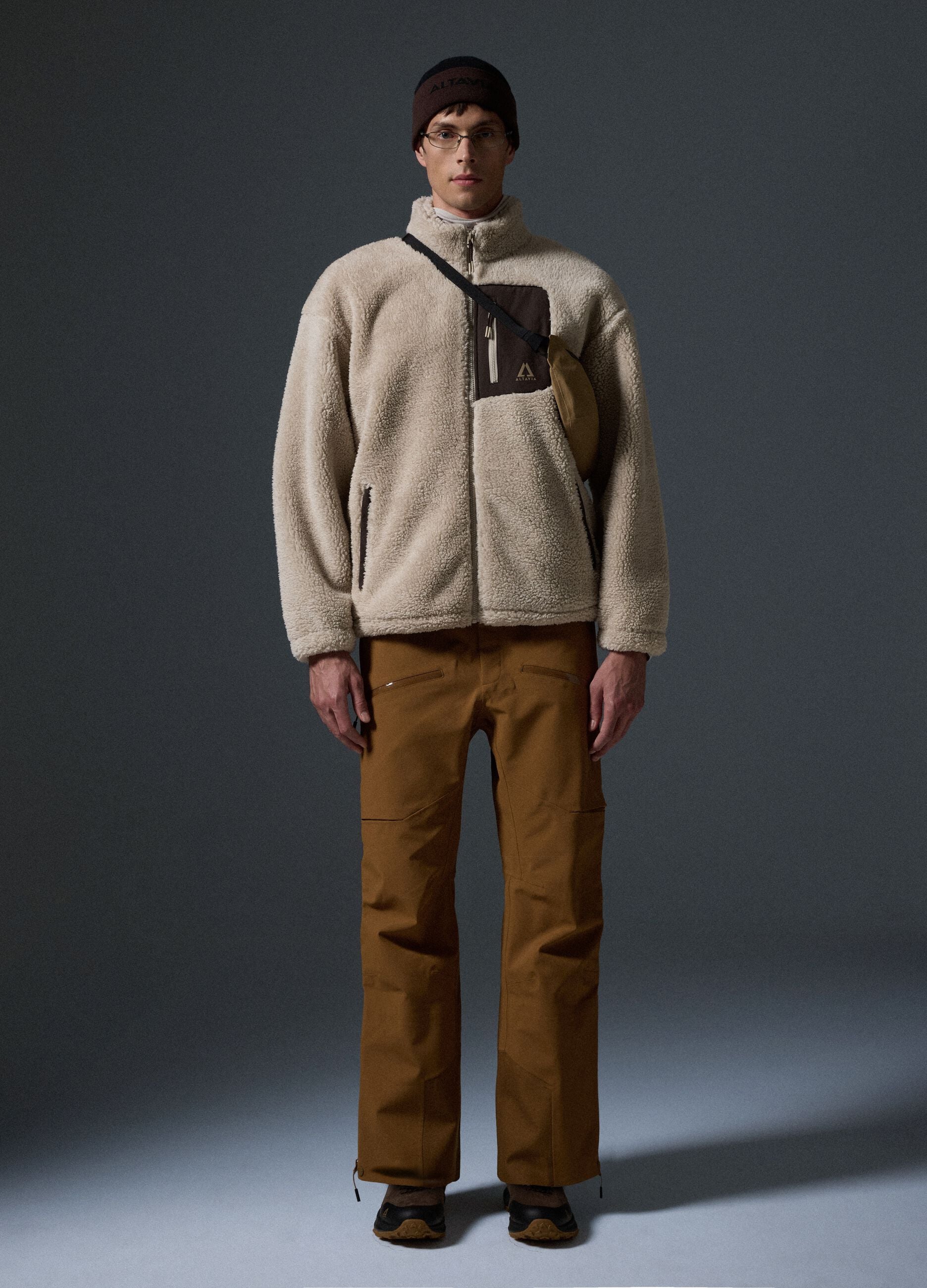 Giacca Sherpa Full Zip ALTAVIA WITH DEBORAH COMPAGNONI