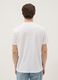Wei&szlig;es T-Shirt aus reiner Baumwolle mit Print, Regular Fit_3
