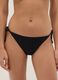 Schwarzes, elastisches Bikinih&ouml;schen mit glitzernden Details_1