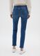 High-waisted blue skinny jeans in stretch cotton_2