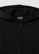 Felpa nera con cappuccio in puro cotone organico per bambino regular fit_6