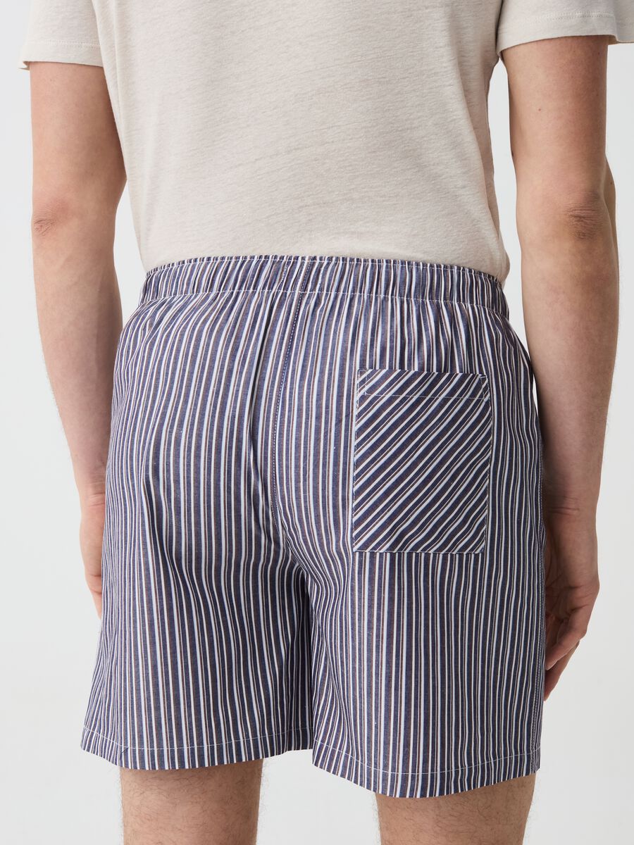 Shorts de pijama con cordón de ajuste estampado_2