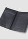 Blue genuine leather wallet_2