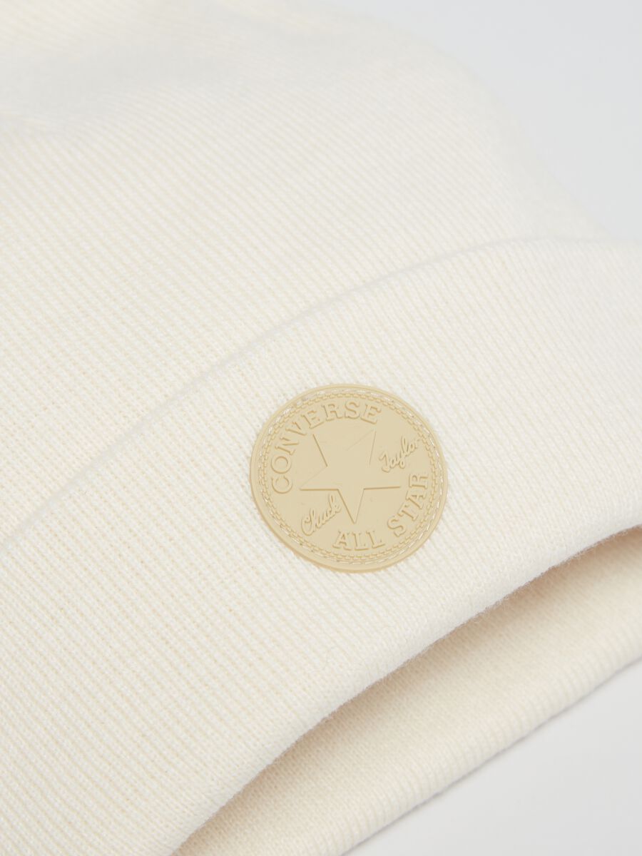 Hat with fold and Chuck Patch logo patch_1