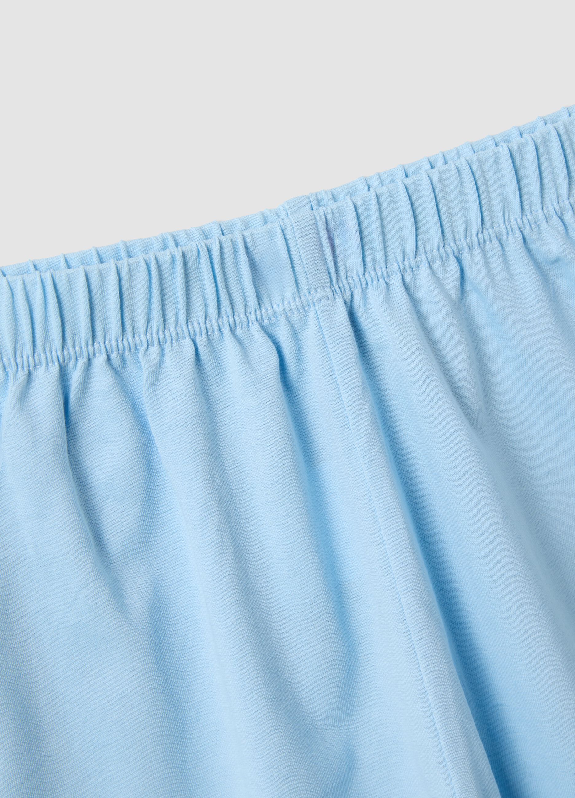 Light blue organic cotton pyjamas