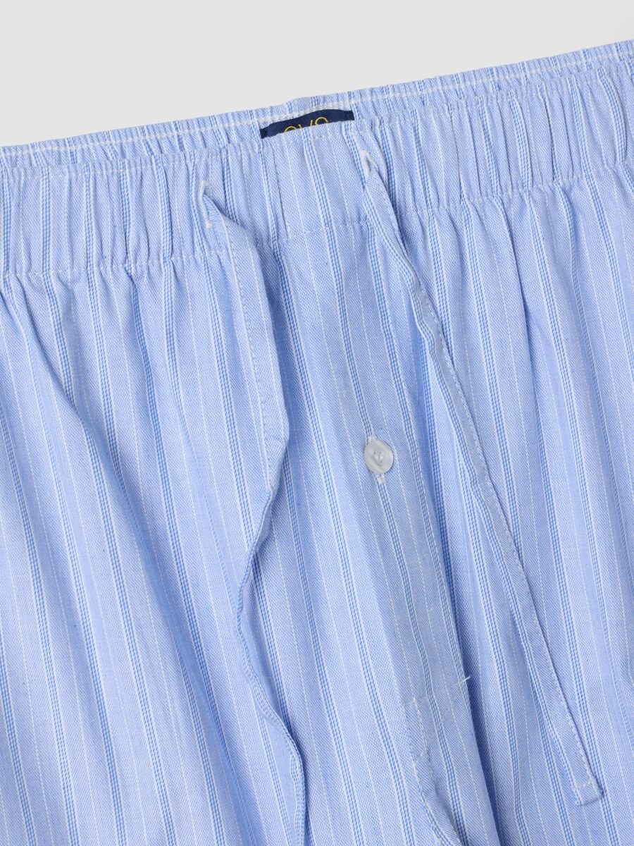 Light blue pure organic cotton pyjama trousers_1