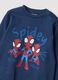 Pigiama blu in puro cotone organico con stampa MARVEL Spider-Man_3