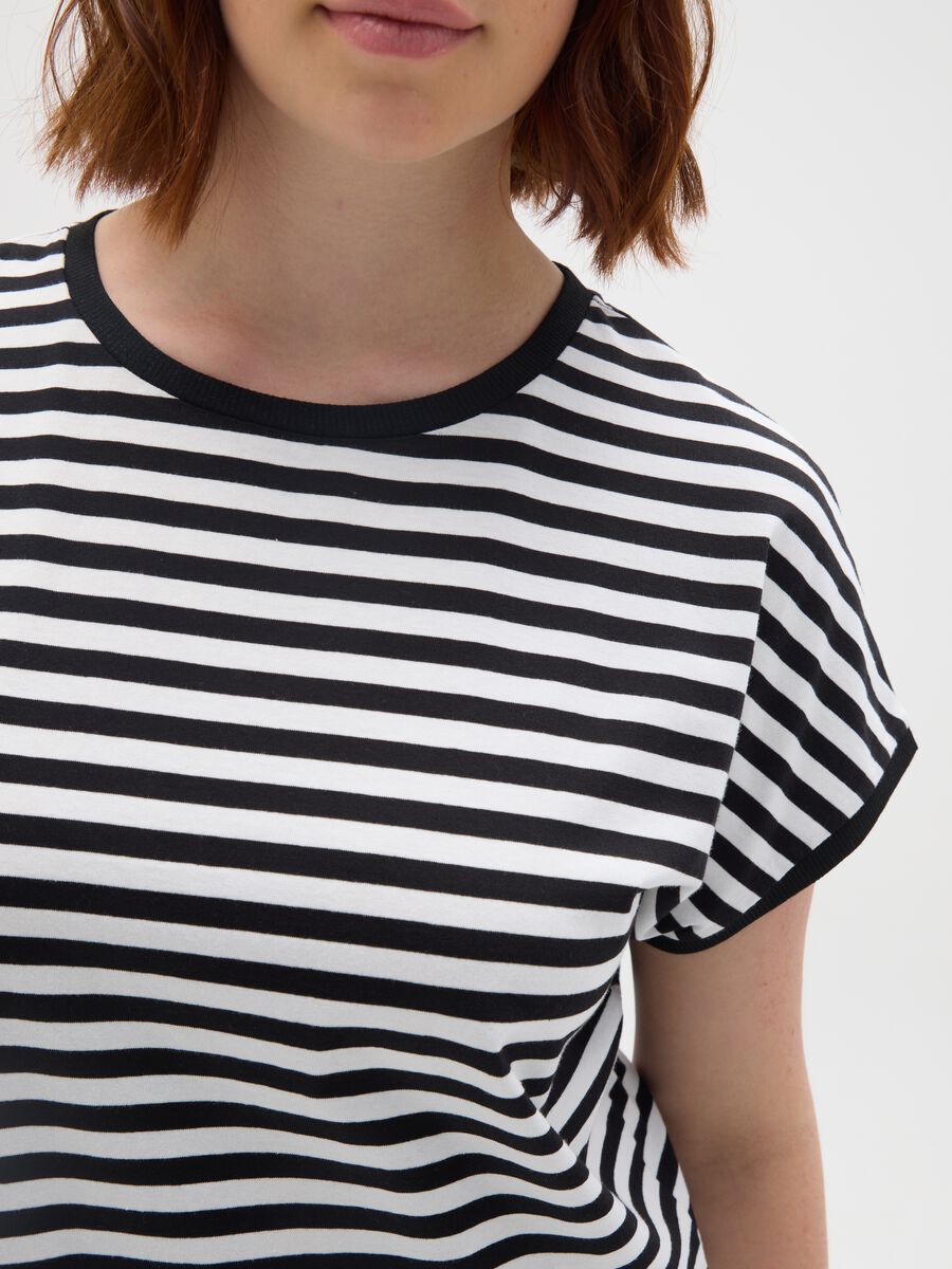 Multicolour regular fit pure cotton T-shirt_1