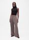 Braune Stretch-Stoffhose_4