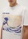 White pure cotton regular fit t-shirt with print_3
