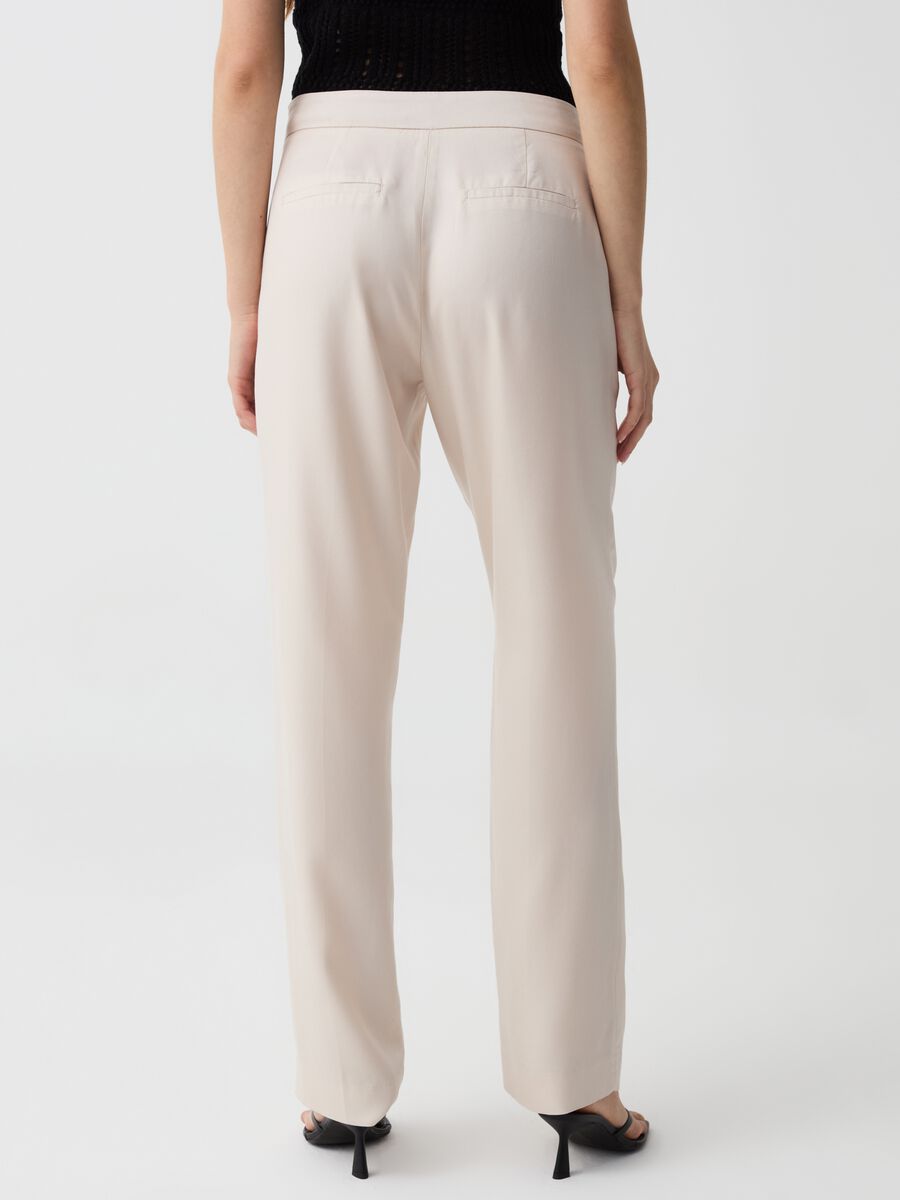 Straight-fit trousers in Lyocell_2
