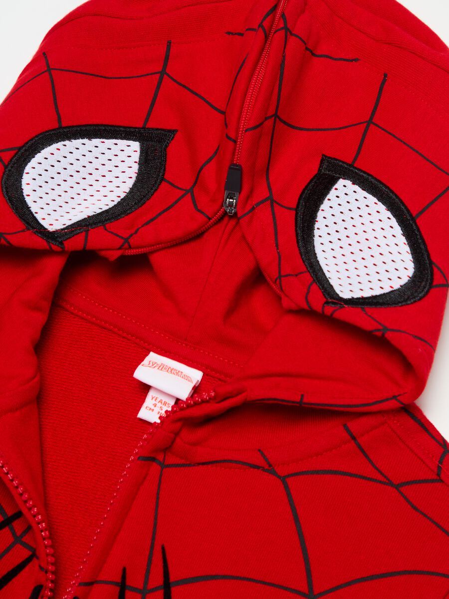 Sudadera con cremallera con capucha estampado Spider-Man_2
