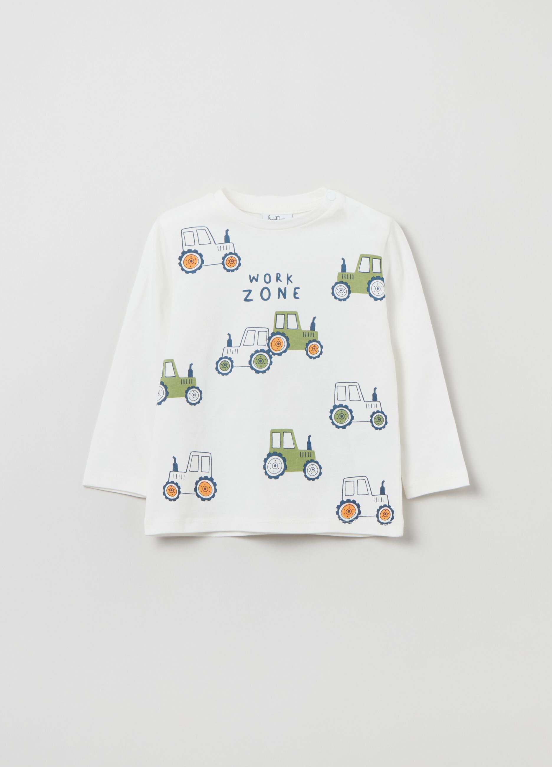 Long-sleeved T-shirt with print
