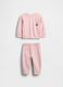 Pink Cotton Blend Newborn Set_0