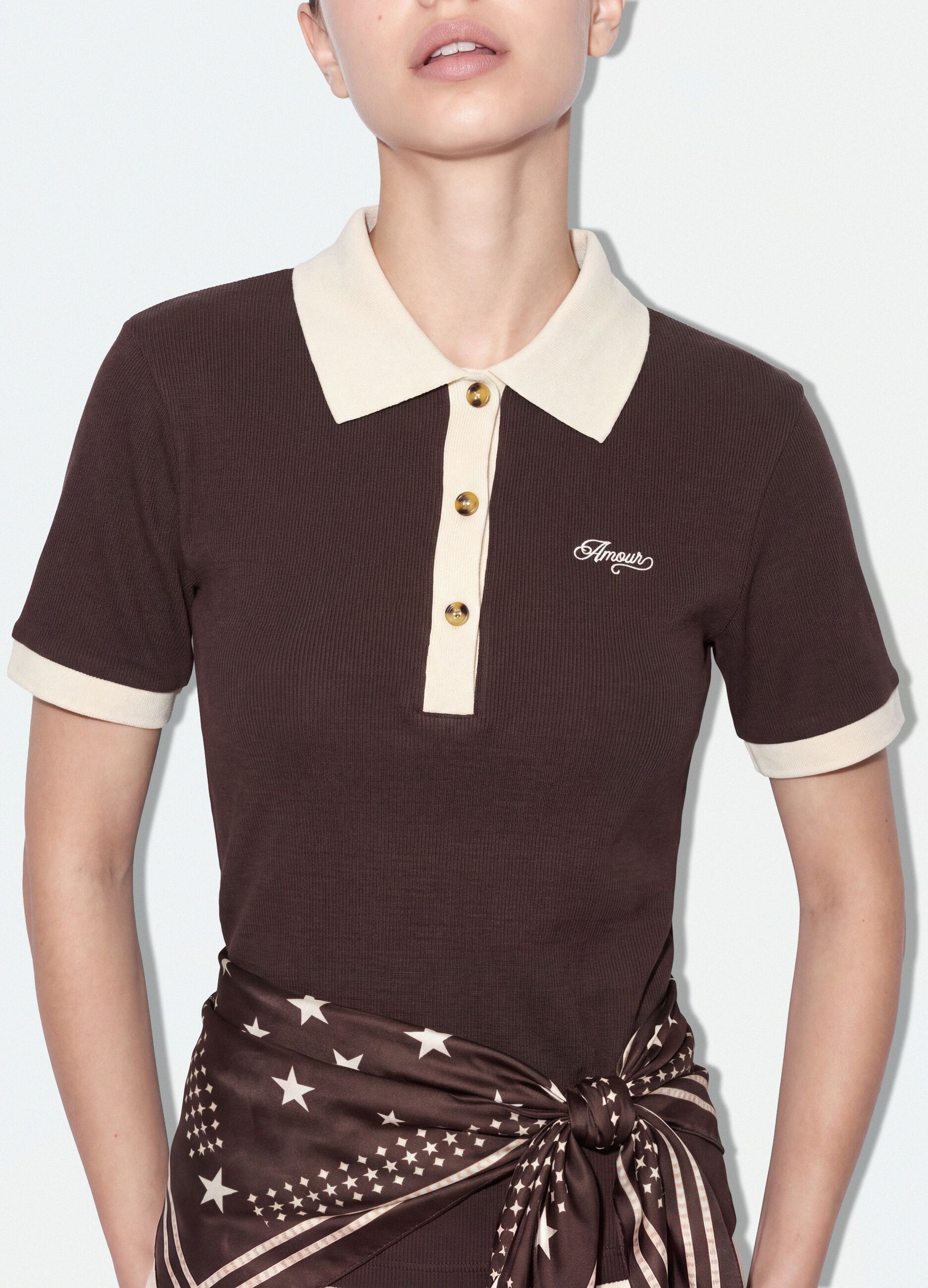&Kappa;&alpha;&phi;έ crop polo &alpha;&pi;ό &epsilon;&lambda;&alpha;&sigma;&tau;&iota;&kappa;ό &beta;&alpha;&mu;&beta;ά&kappa;&iota; &mu;&epsilon; &sigma;&tau;ά&mu;&pi;&alpha;, &kappa;&alpha;&nu;&omicron;&nu;&iota;&kappa;ή &epsilon;&phi;&alpha;&rho;&mu;&omicron;&gamma;ή