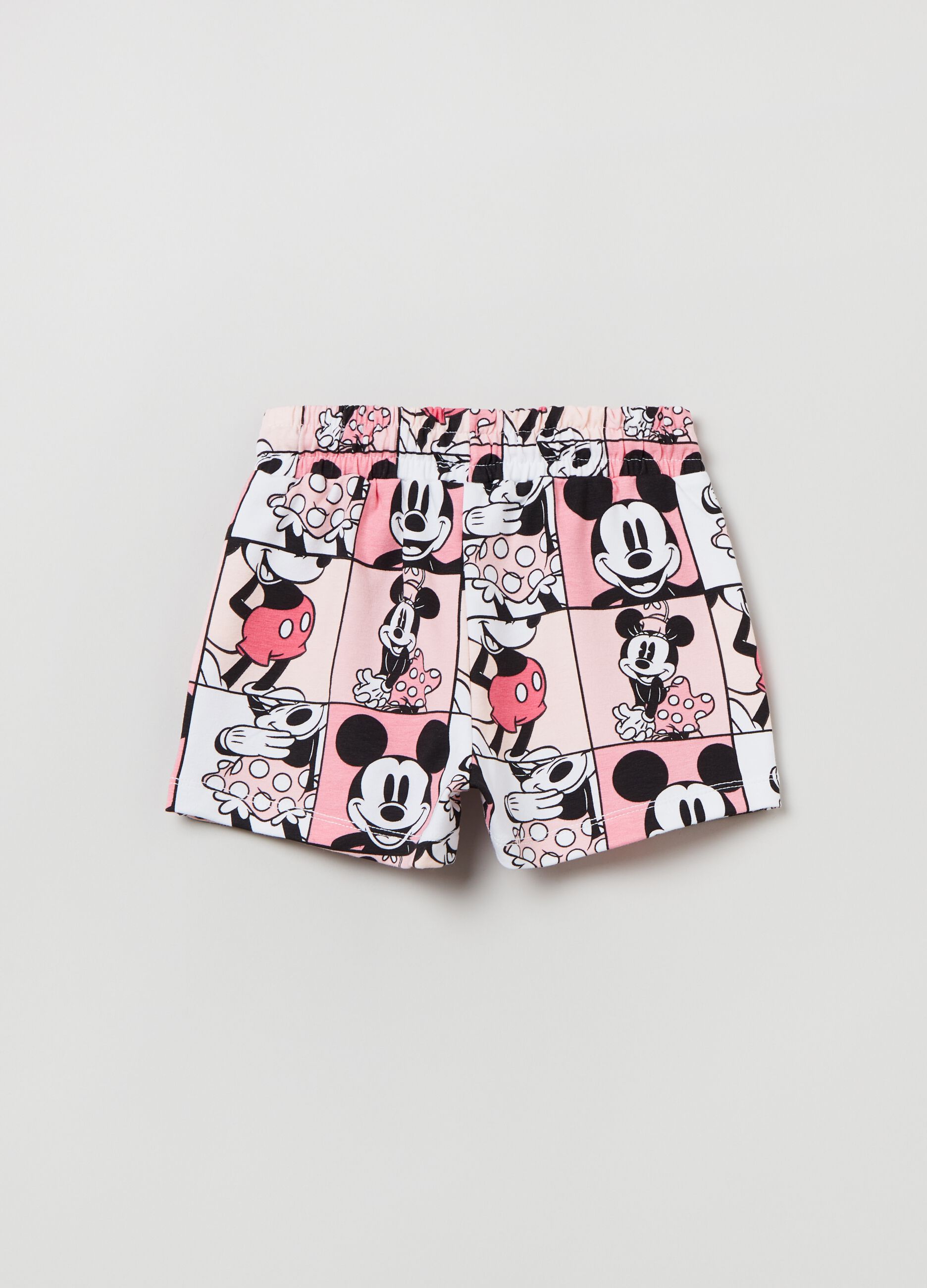 Shorts con estampado Disney Minnie y Mickey