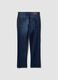 Jeans de ganga regular fit em algod&atilde;o puro_5