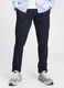 Stretch cotton slim fit trousers_0